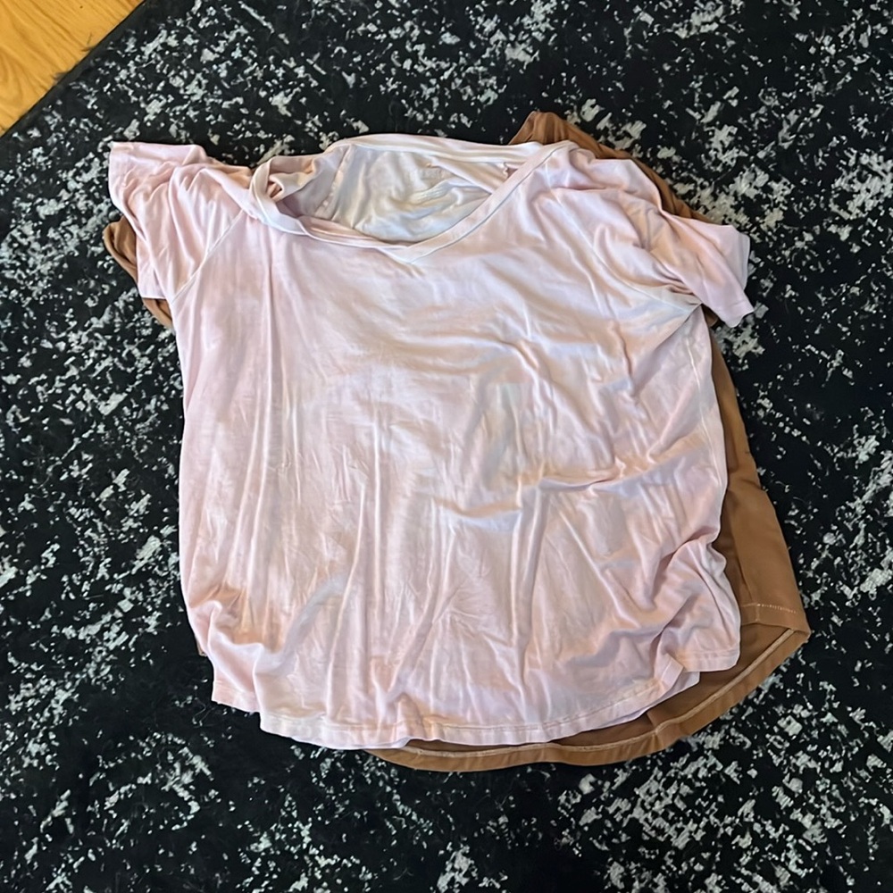 Lot of 2 Aerie Soft and Sexy VNeck Tees